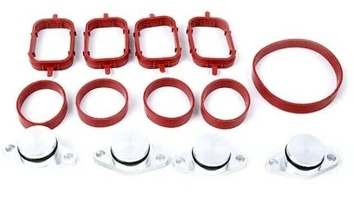 Geschikt voor BMW M47 motor 4 22mm inlaatspruitstuk ventiel plug kit