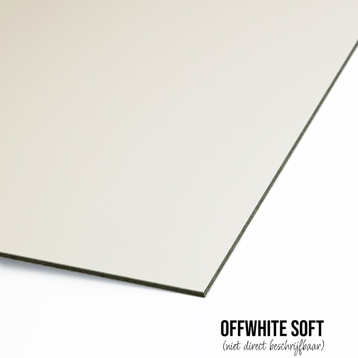 Design Magneetbord Rond - Offwhite Soft - Rond - 80cm - Kamer26