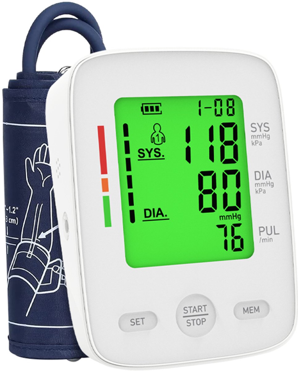 Medure FC-BP120 Bloeddrukmeter - Manchet 22 tot 42 cm