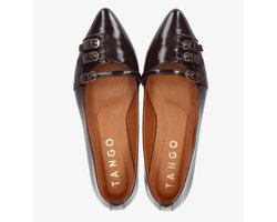 Tango Dames Ballerina Duna 5-f | Bruin | Maat: 39
