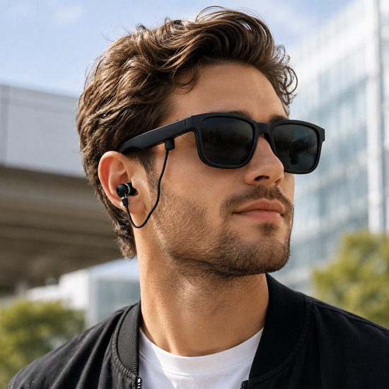 Smart Zonnebril met Muziek - Bluetooth - Bril - Speakers - Audio - Oordopjes van Merkloos — afbeelding 5