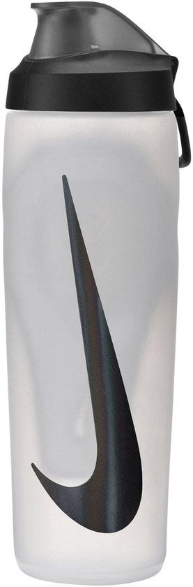 Nike Refuel Bottle Locking Lid 24 Oz Bidon Natural/Black/Black Iridescent One Size