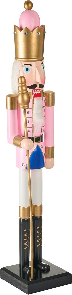 TROSAAN - Decoratief figuur - Roze - Dennenhout