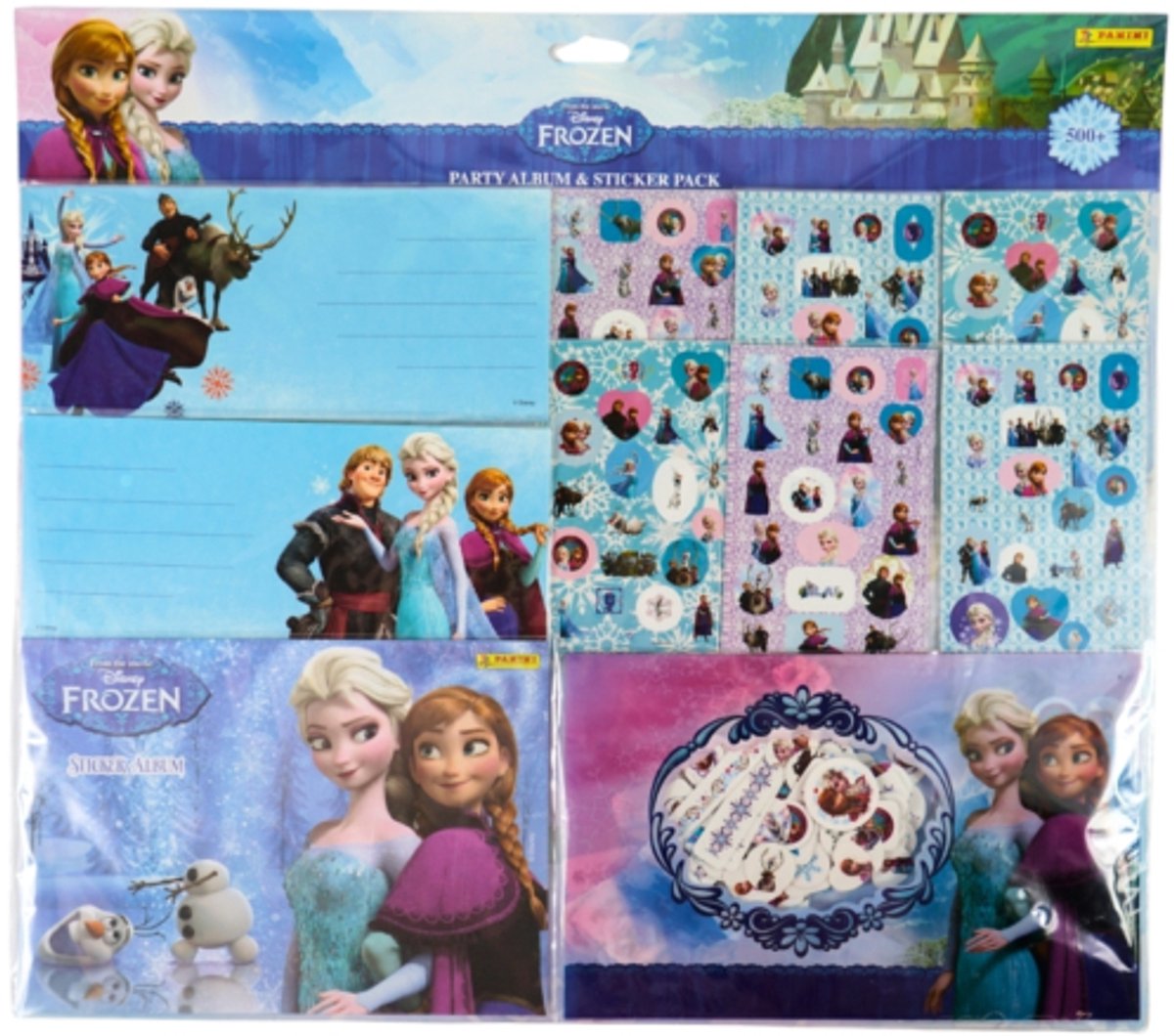 Disney stickerset Frozen - Knutselen - Decoreren - Uitnodigingen -
