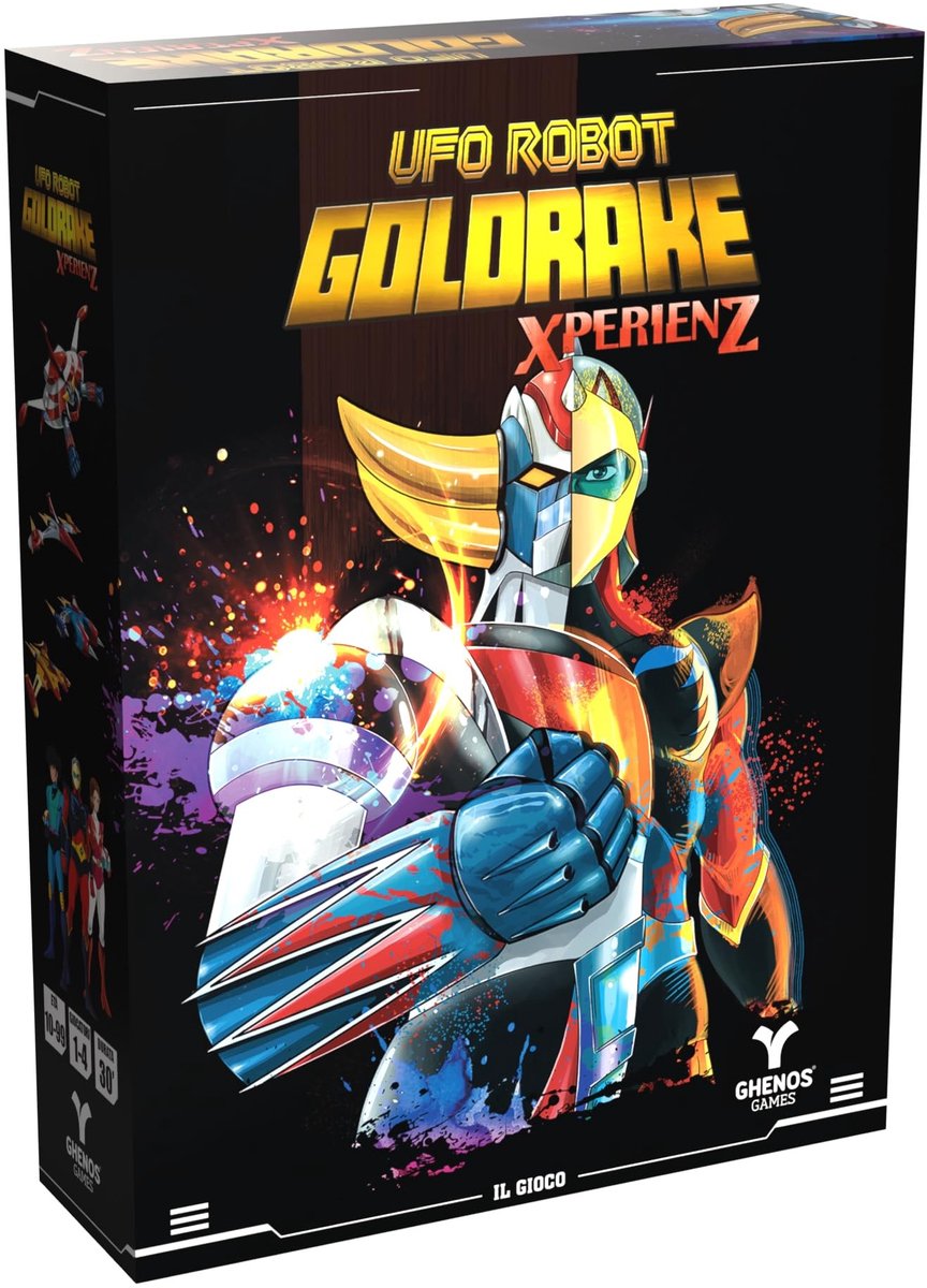 Solidchoice - UFO Robot Goldrake Bordspel voor 1-4 Spelers