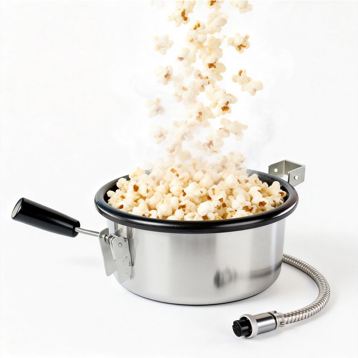 Solidchoice - Popcornmachine met 3 Gaten en Hetelucht Technologie