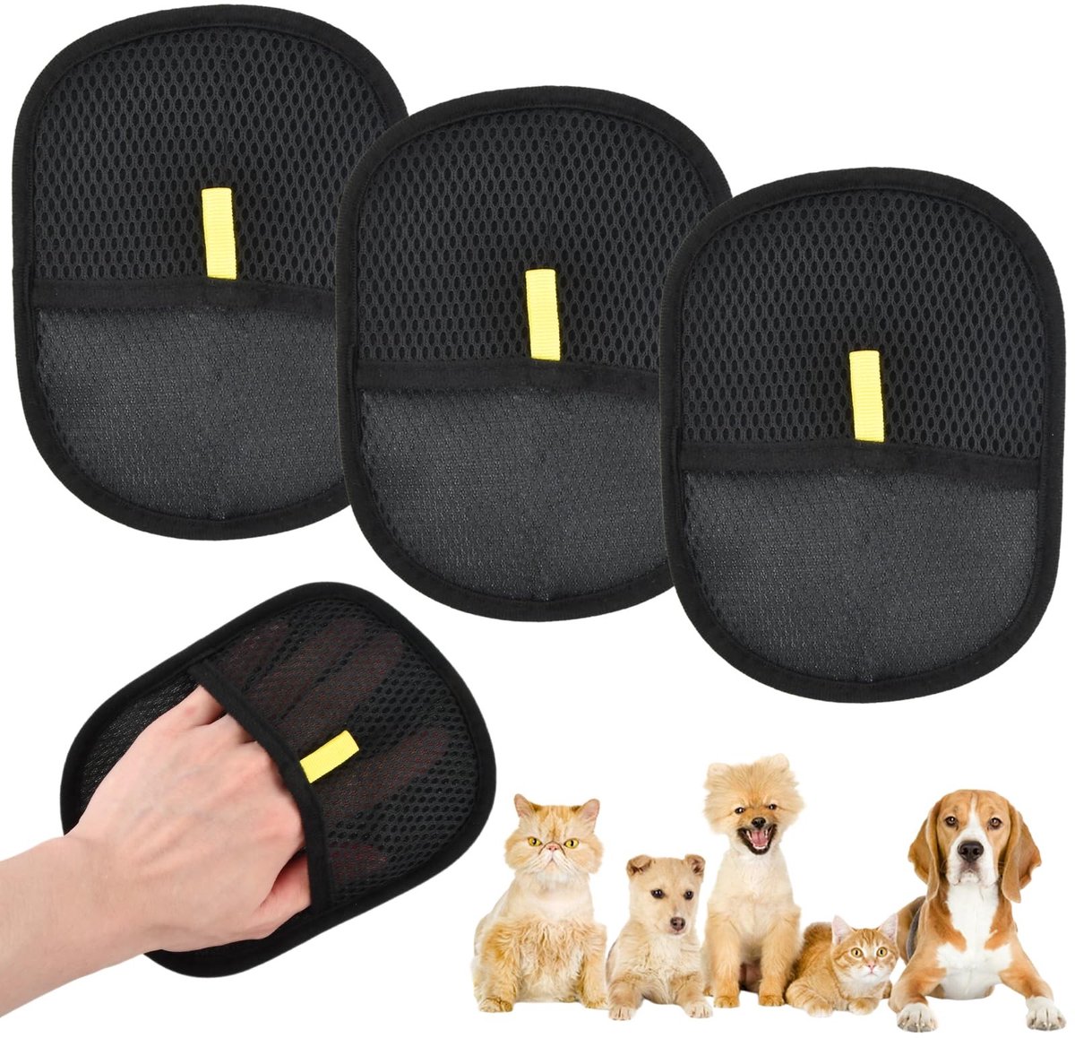 Solidchoice - Herbruikbare Handschoenen voor Dierenharen Verwijdering
