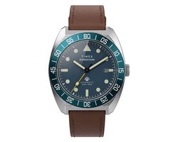 Timex Expedition Pioneer TW2Y87500 Horloge - Leer - Bruin - Ø 41 mm