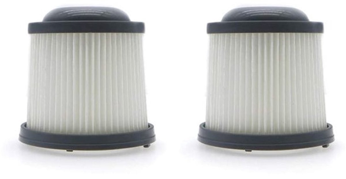 Vacuümfilter 2 Stuks - Compatibel met PVF110/PHV1210 - Onderdeel # 90552433 - Bodemdiameter 81,5 mm - Eenvoudig te vervangen - Optimale werking - Stofzuigerfilter