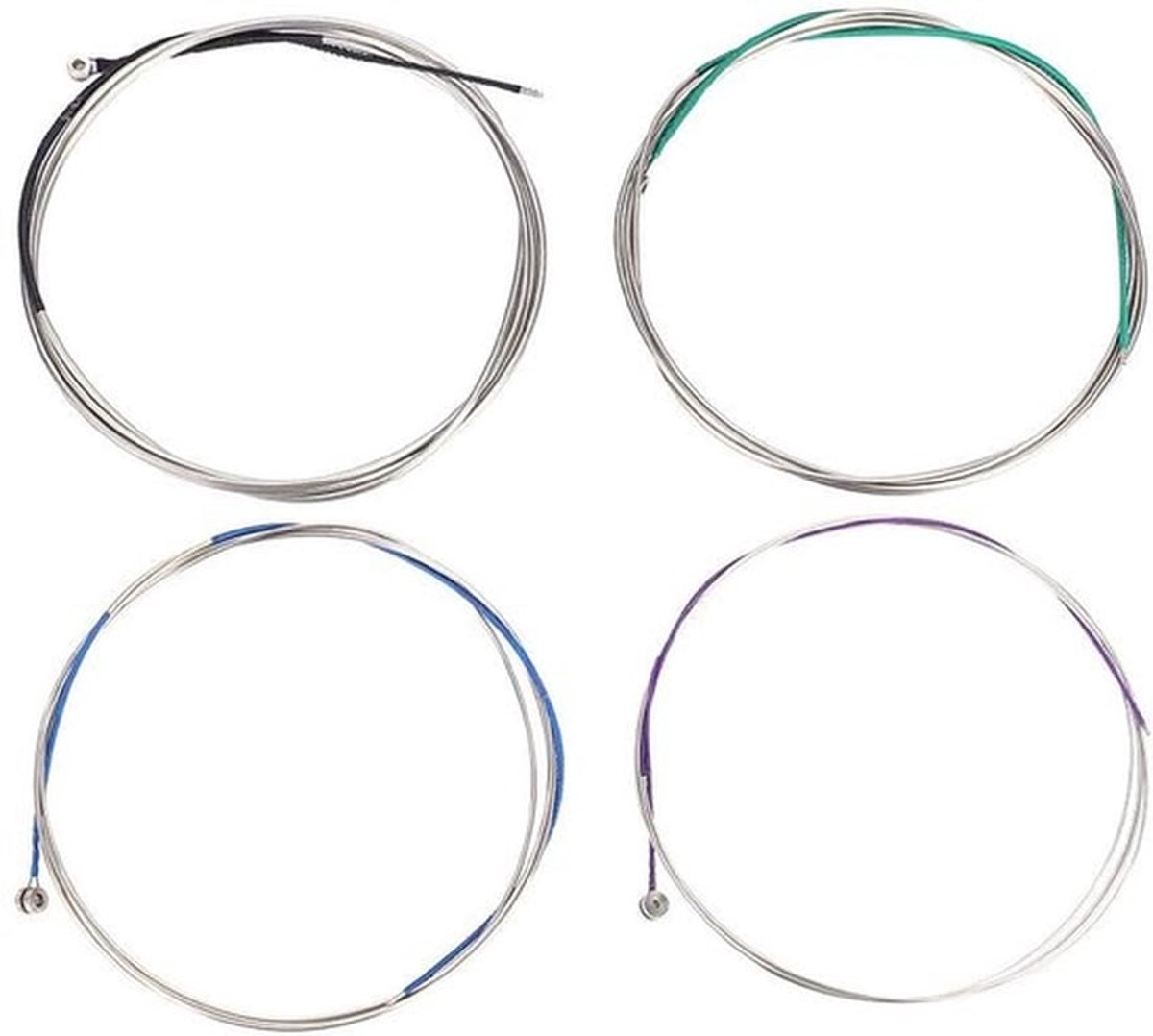 Cello Snaren Set - Koper/Nikkel/Zink Legering - A/D/G/C Snaren - 4 Stuks - 109 cm Lengte - Delicaat Ontwerp