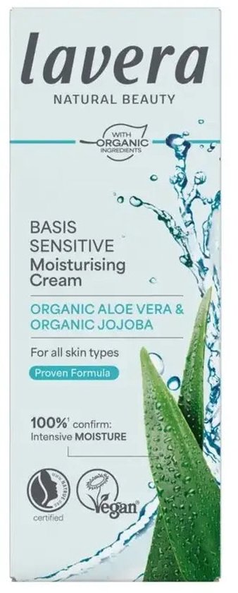 Lavera Basis Sensitive moisturising cream 50 Milliliter