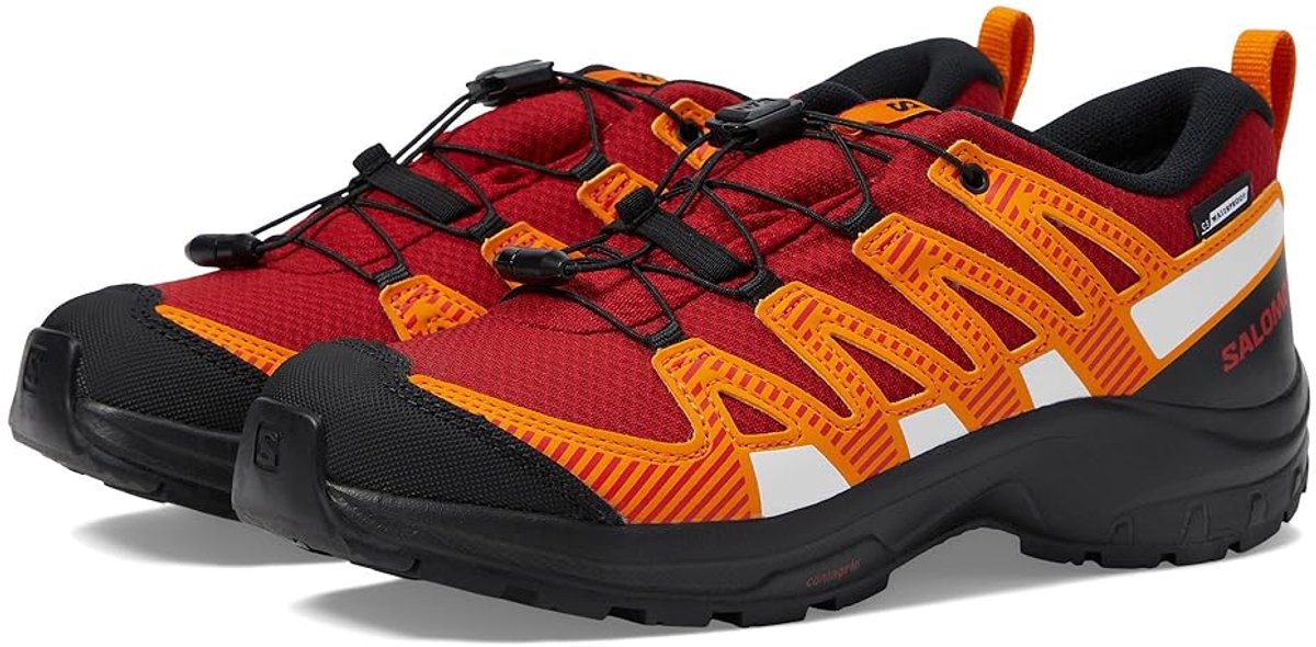 SALOMON - SALOMON XA PRO V8 CSWP J - 33 - RedD/Black/Opepp