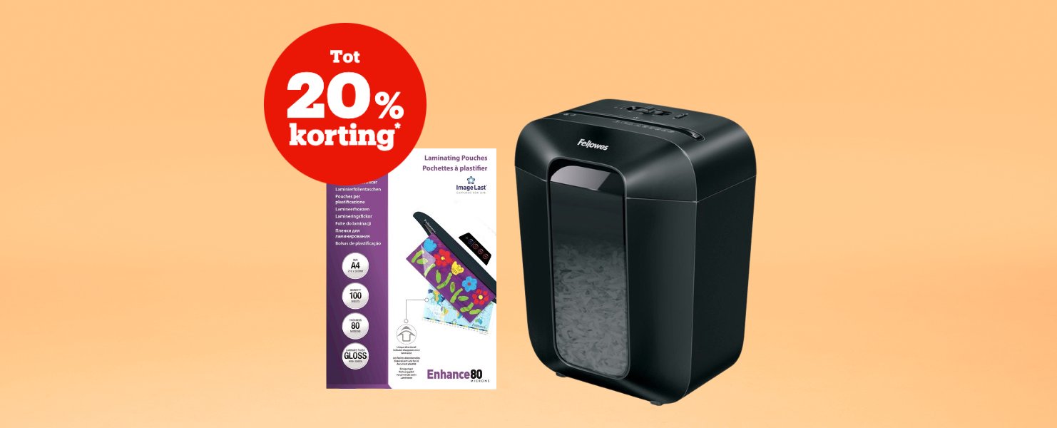Tot 20% korting*