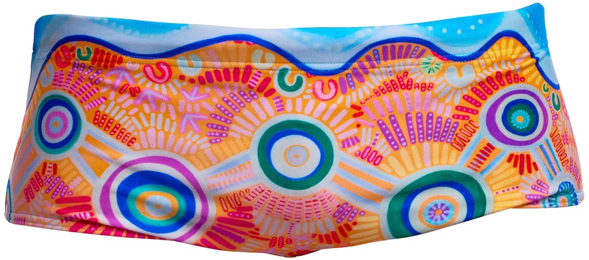 Kulin Colour Sidewinder Trunks - Heren | Funky Trunks | Maat 30