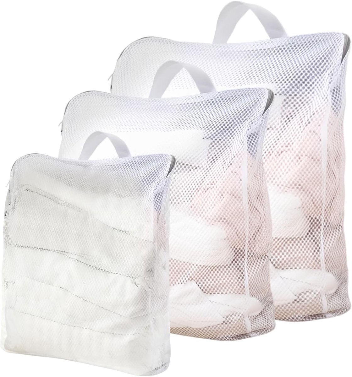 Grote wasnet voor delicate kleding, ideaal voor het beschermen van wasgoed tijdens het wassen