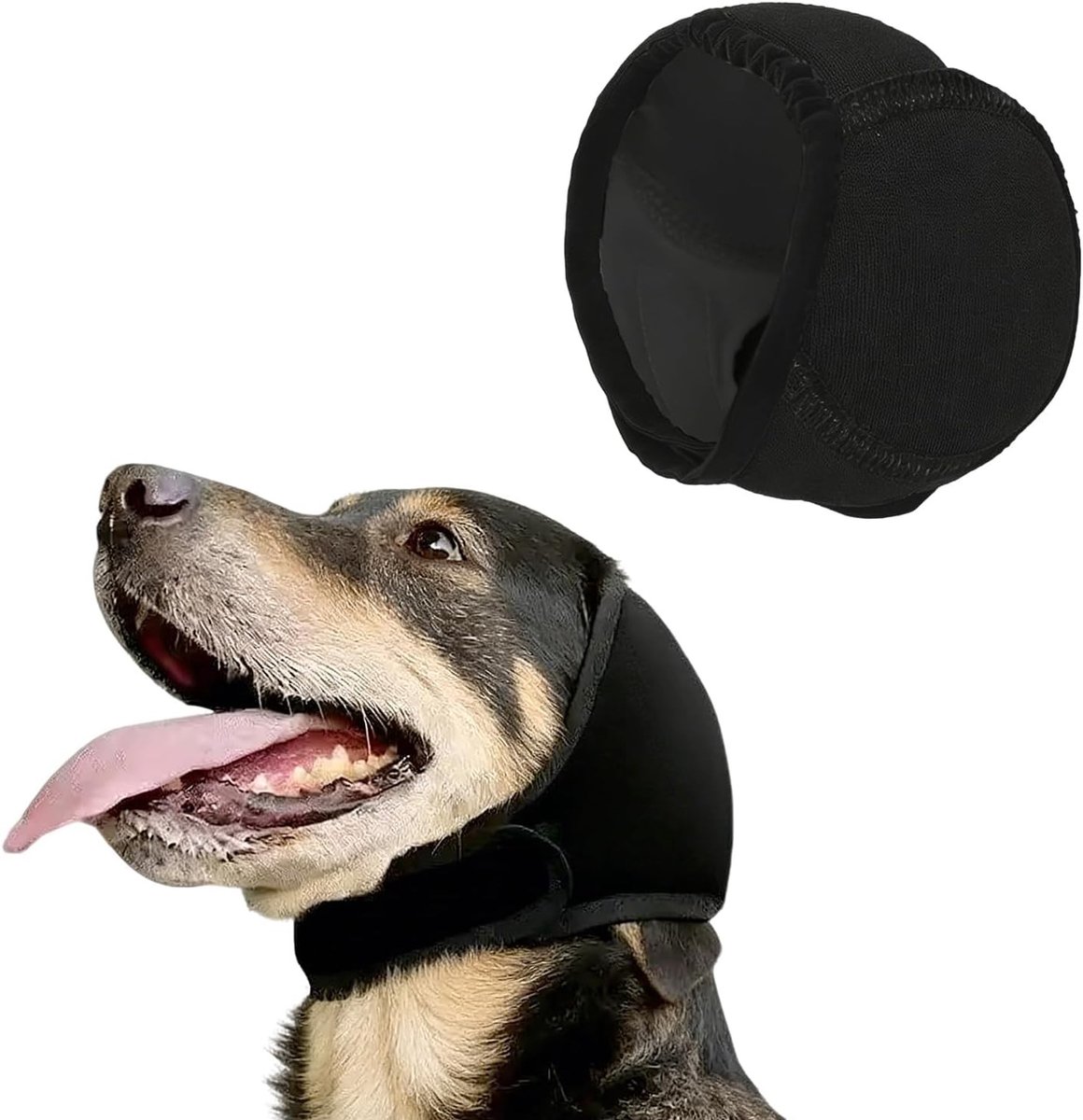 Oorkappen voor Honden met Geluidsisolatie, Waterdicht en Comfortabel voor Kalmering en Badderen