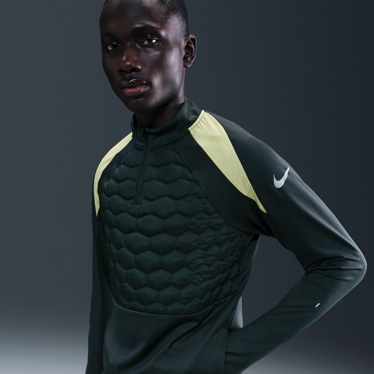 Nike Strike Haut d’entraînement de foot Therma-FIT pour homme Groen