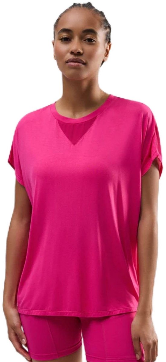 YSA - T-SHIRT SPORTIF - BRIGHT FUCSIA - M