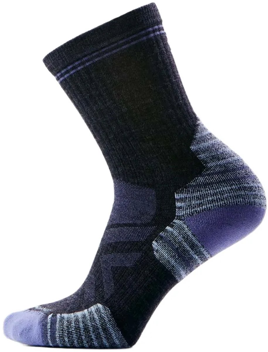 Smartwool Hike Targeted Cushion Mid Crewsokken Vrouw Zwart