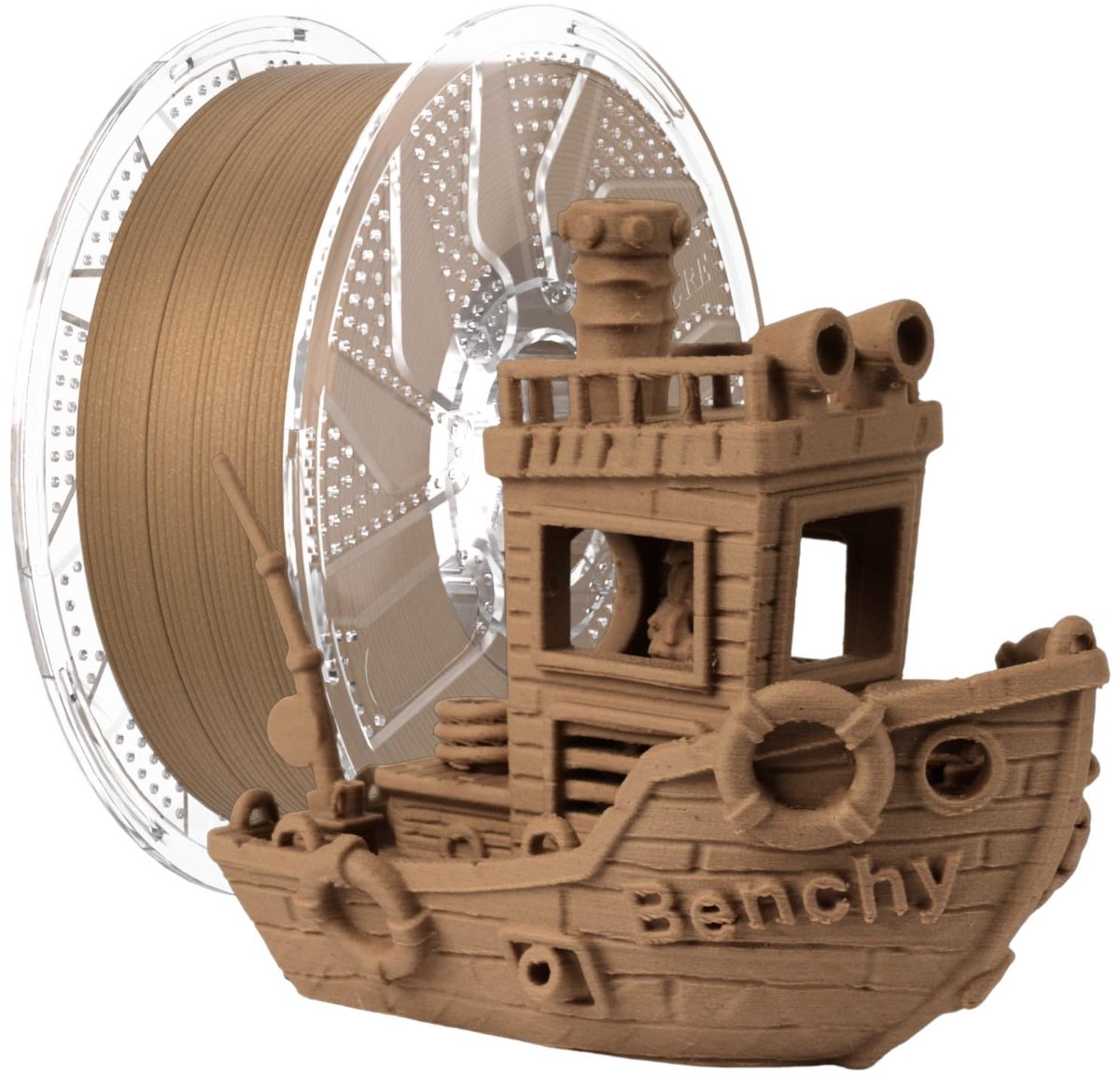 Conjure Wood PLA Filament 1.75mm Teak 1kg for 3D Printers - ShopVlot