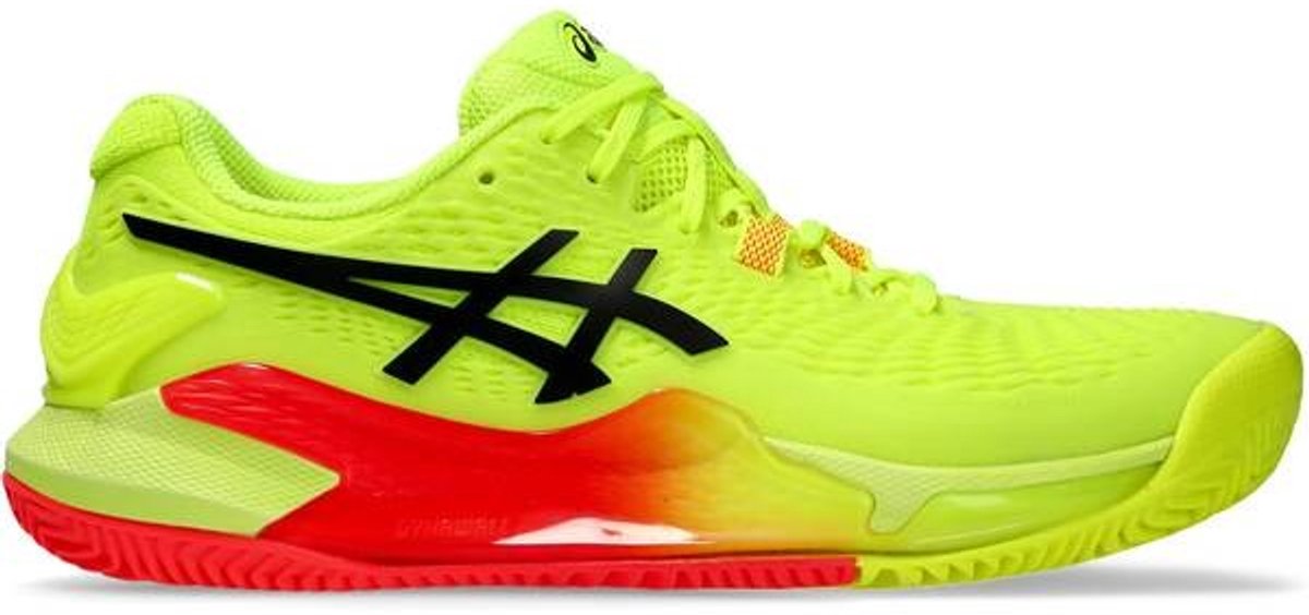 ASICS GEL RESOLUTION 9 CLAY - Tennisschoen - Lemon Spark Dark Gre - 8