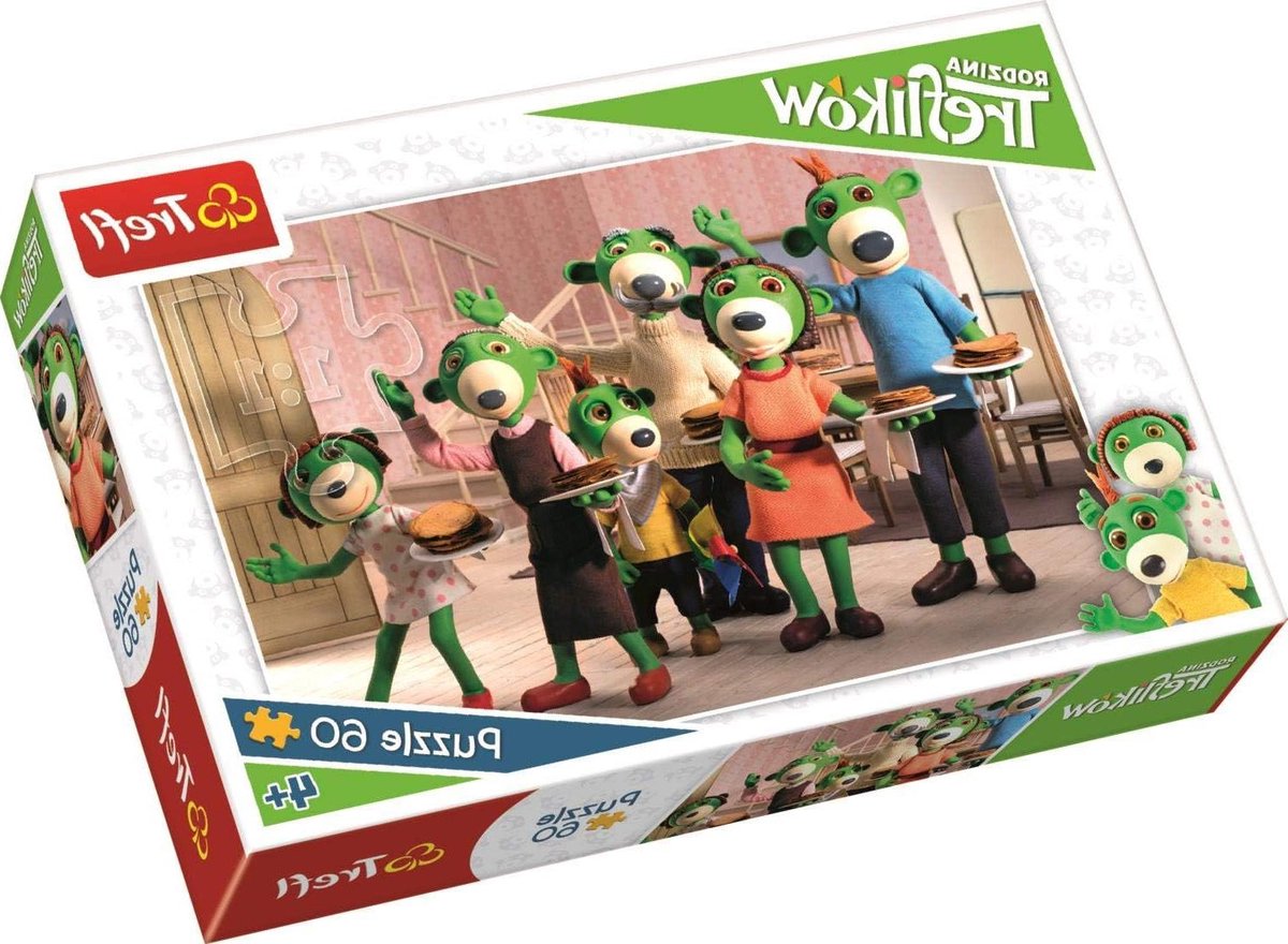 Legpuzzel 60 Stukjes - Kinderpuzzel Familievrienden - Creatief Spel - Hoge Kleurkwaliteit - 33x22 cm - Multicolor