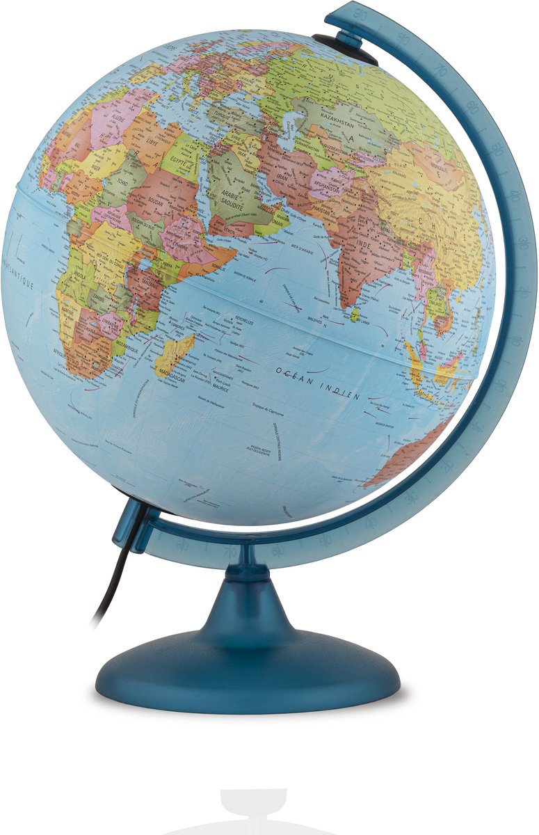 Atmosphere Globe - Dag & Nacht Nova Rico - Kunststof - Wereldbol - Ø25cm - Nederlandstalig - NR-0325GNND-NR