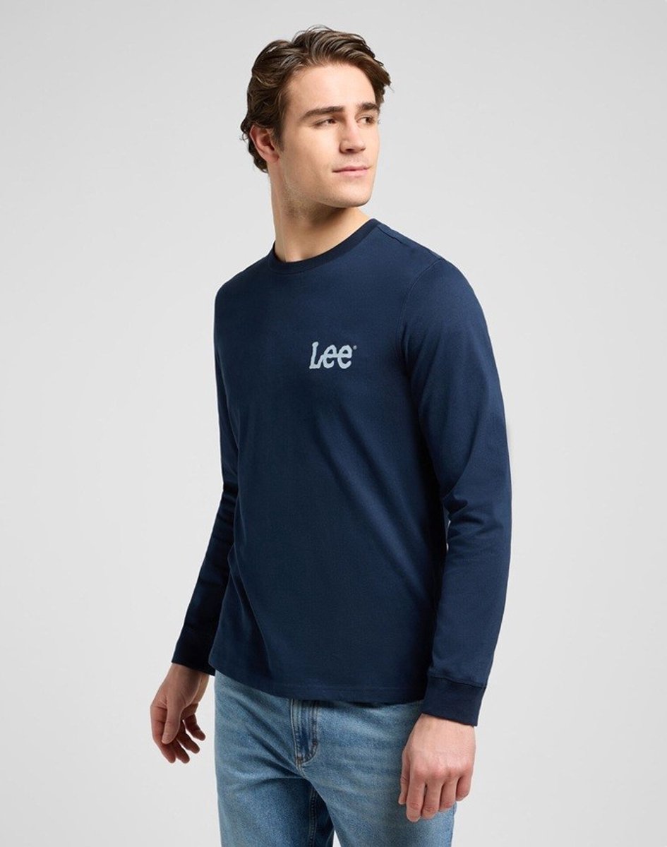Lee - WOBBLY Longsleeve - Rivet Navy