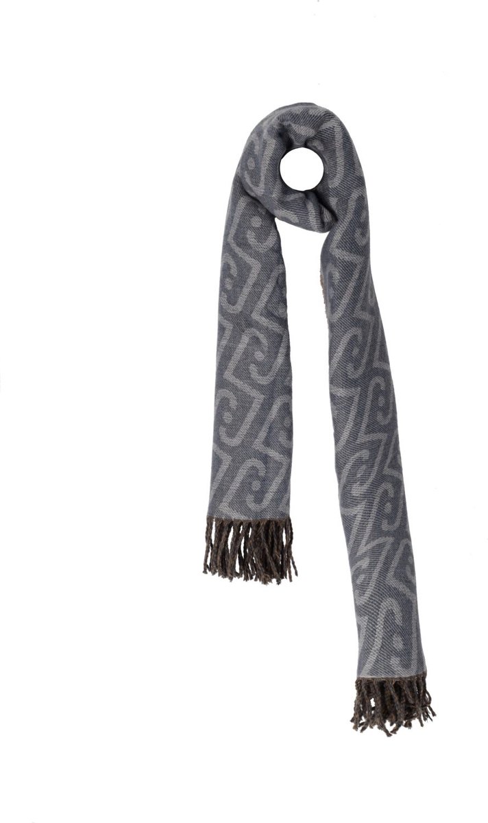 Liu Jo Logo - Scarf/shawl Sjaals Dames - Grijs - Maat ONESIZE