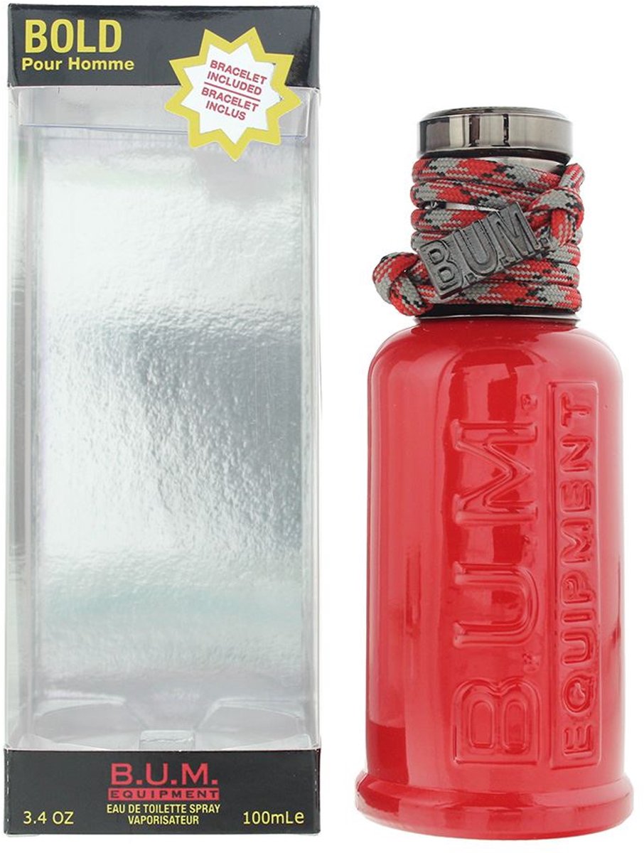 Bum Equipment Bold For Men Edt Spray W/wrap Bum Bracelet