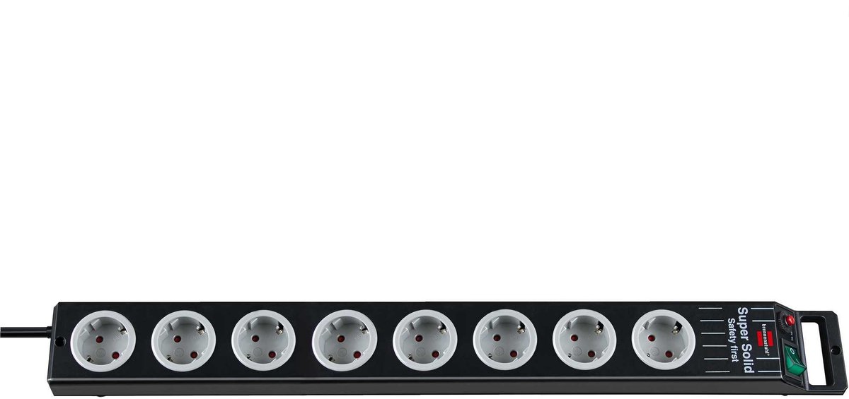 Brennenstuhl Super-Solid Line Stekkerdoos 8-voudig 2,5m