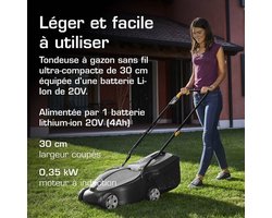 Alpina AL 3020 Li Kit 30 cm maaiaccu maaier - lader en 20V 4Ah accu meegeleverd
