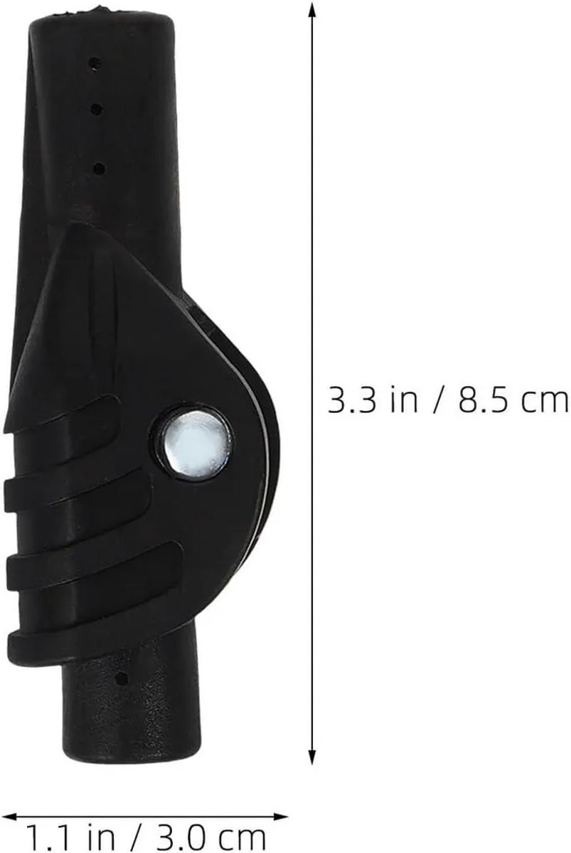 Opvouwbare tentstokverbindingsset van 12 mm, stevig en duurzaam, Geschikt voor het repareren van kampeertenten en outdooruitrusting.