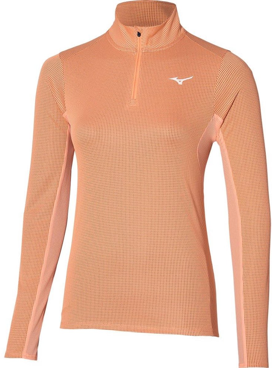 Mizuno Dry Aero Flow - Hardloopshirt - Zalm - XL