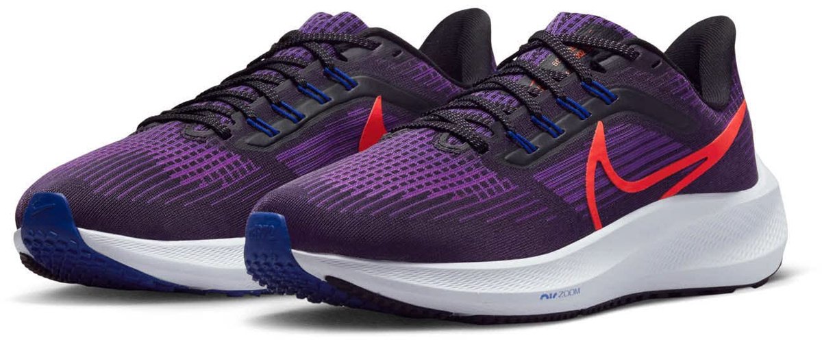 Nike AIR ZOOM PEGASUS 39 Hardloopschoenen Dames EUR 36 Fuchsia / Helderrood