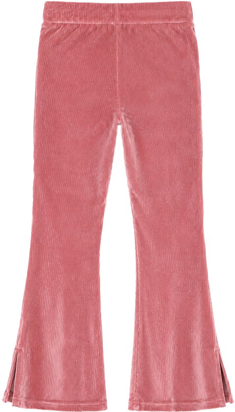 B.Nosy Y608-5660 Flared Broek meisjes rood - Maat 122