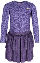 B.Nosy Y608-5868 Jurk meisjes paars - Maat 122-128