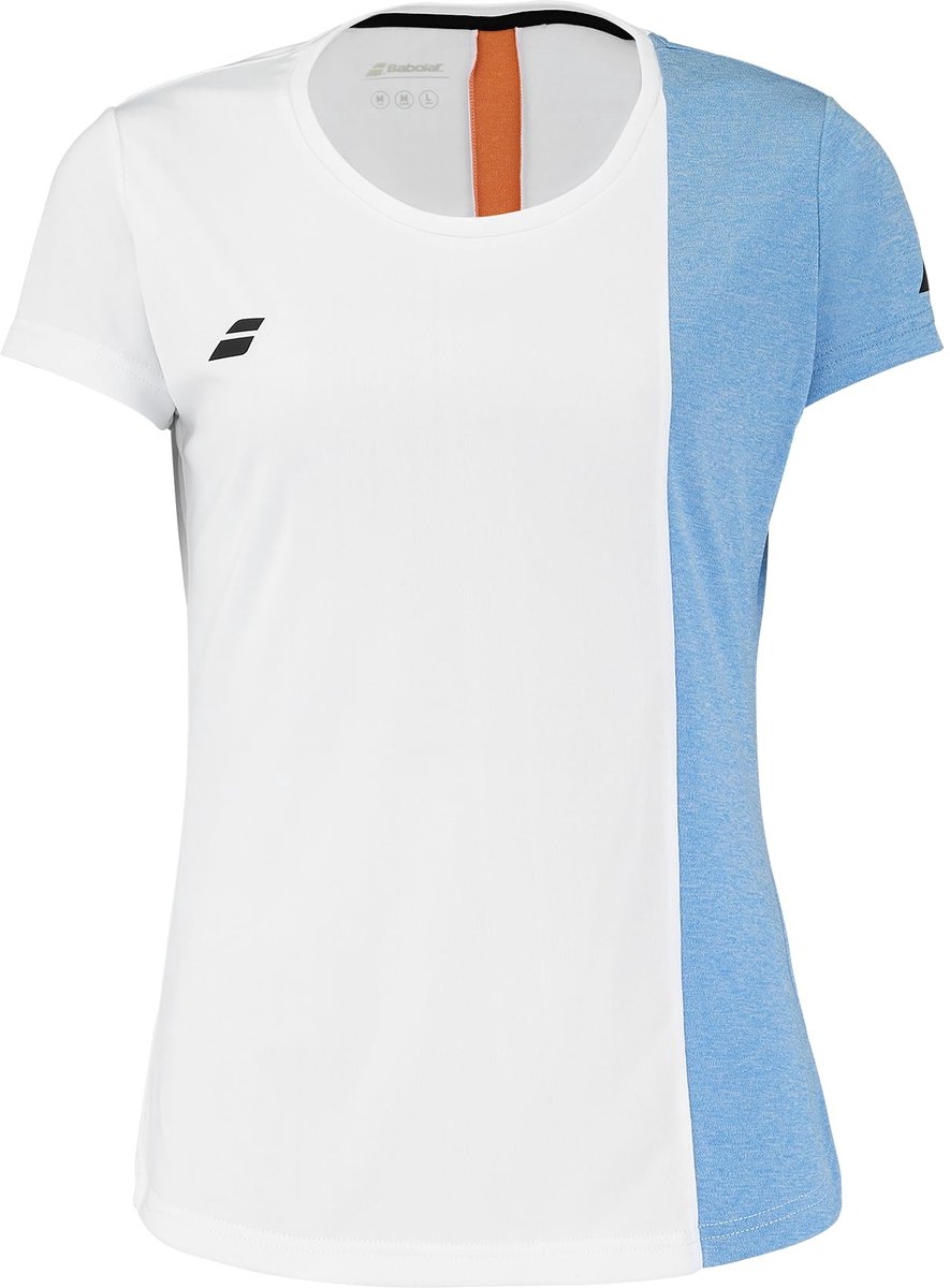 Babolat Play - Top - Cap Sleeve - Wit Blithe - 8-10 jaar