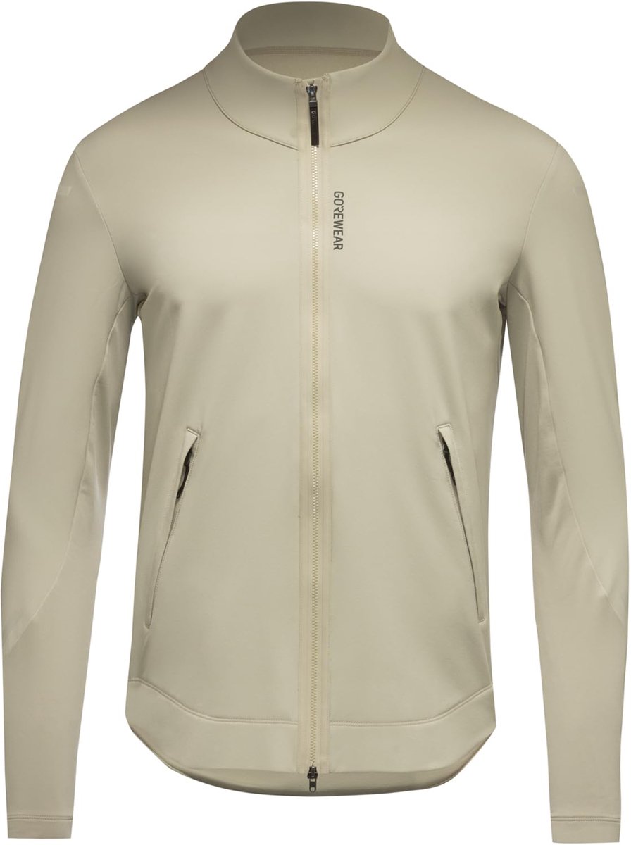 GORE WEAR Concurve Thermo Hybrid - Jas - Heren Tech Beige - Maat S