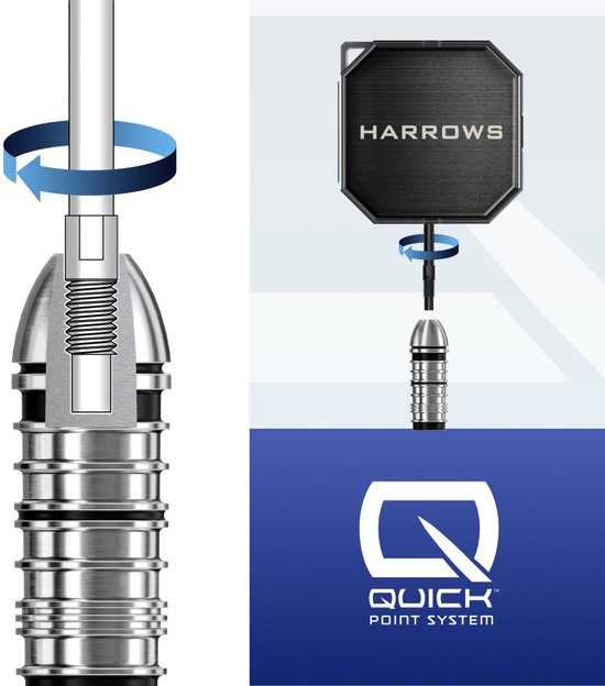 Harrows Quick Point Pro Changer Smokey Black van Harrows — afbeelding 2