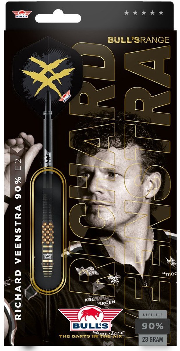 Bull's Richard Veenstra E2 90% - Dartpijlen van Merkloos — afbeelding 5