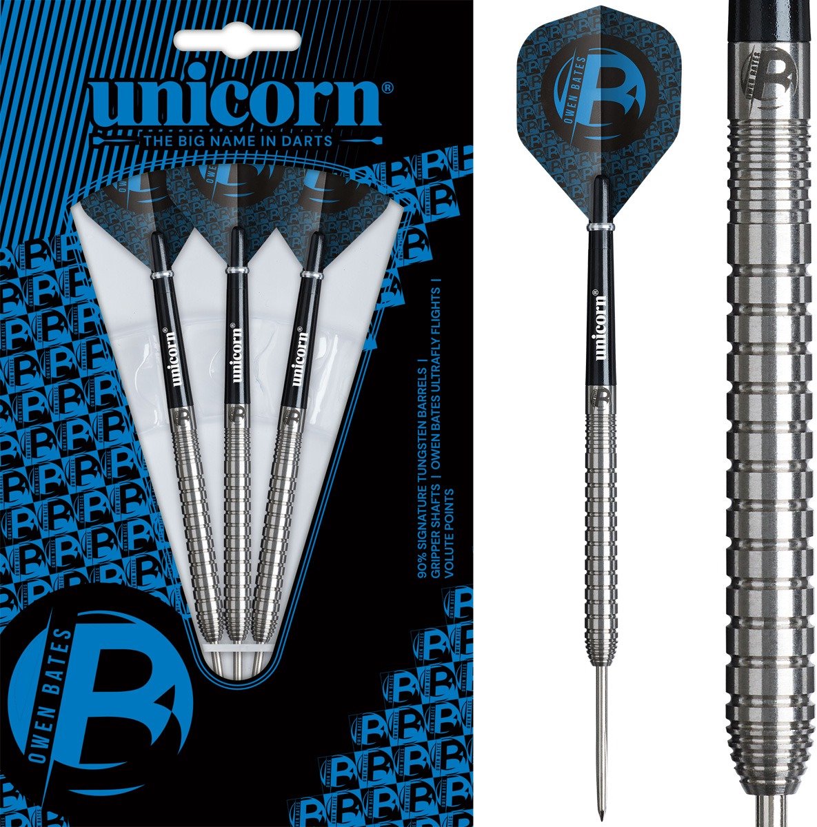 Unicorn Owen Bates 90% - Dartpijlen