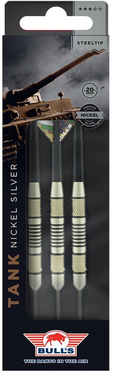 Bull's Tank Nickel Silver 20g - Dartpijlen - Darts van Bull's — afbeelding 5