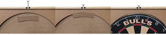Bulls Deluxe Dartkabinet Light Oak van Bull's — afbeelding 5