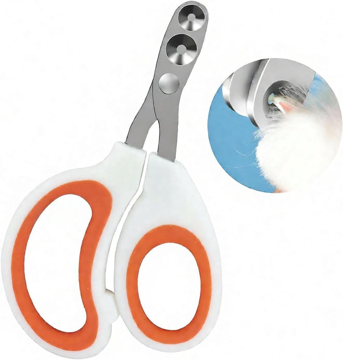 Nagelknipper voor katten, oranje