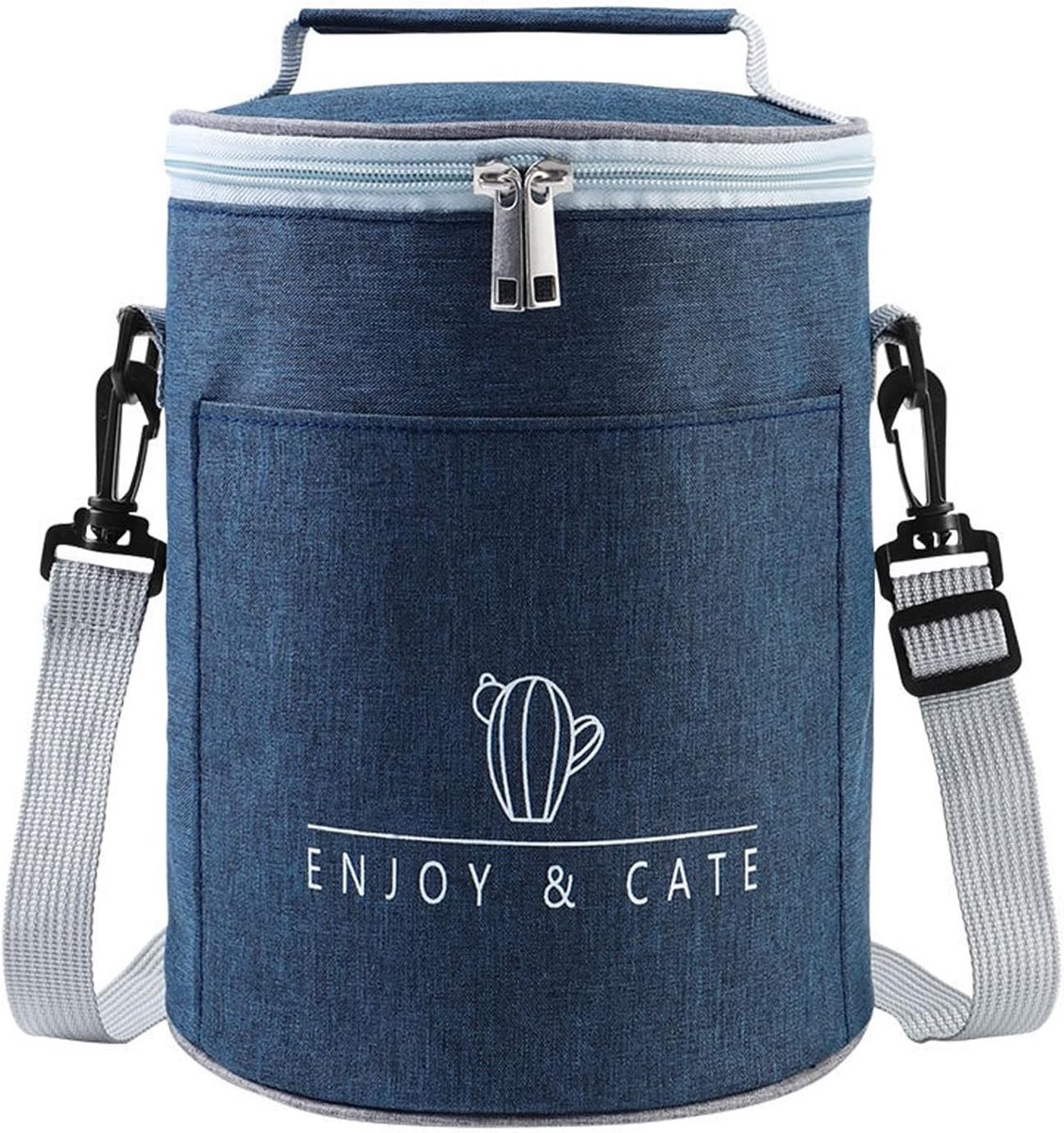 Isolerende Koeltas van 9 Liter, Perfect voor Lunch en Picknick met Verstelbare Schouderband