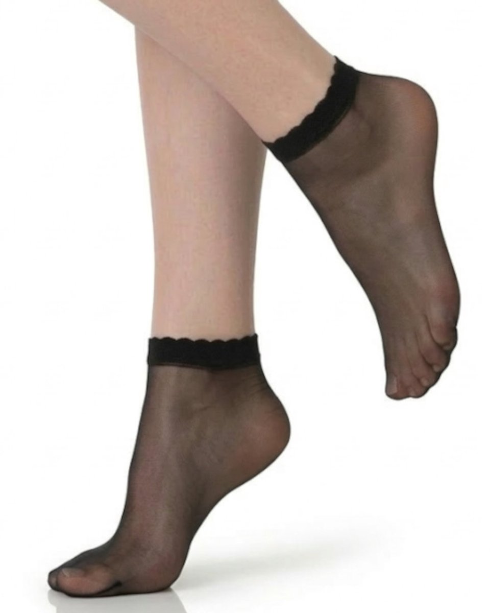 Caresse sneakersokjes 20 denier 2-pack