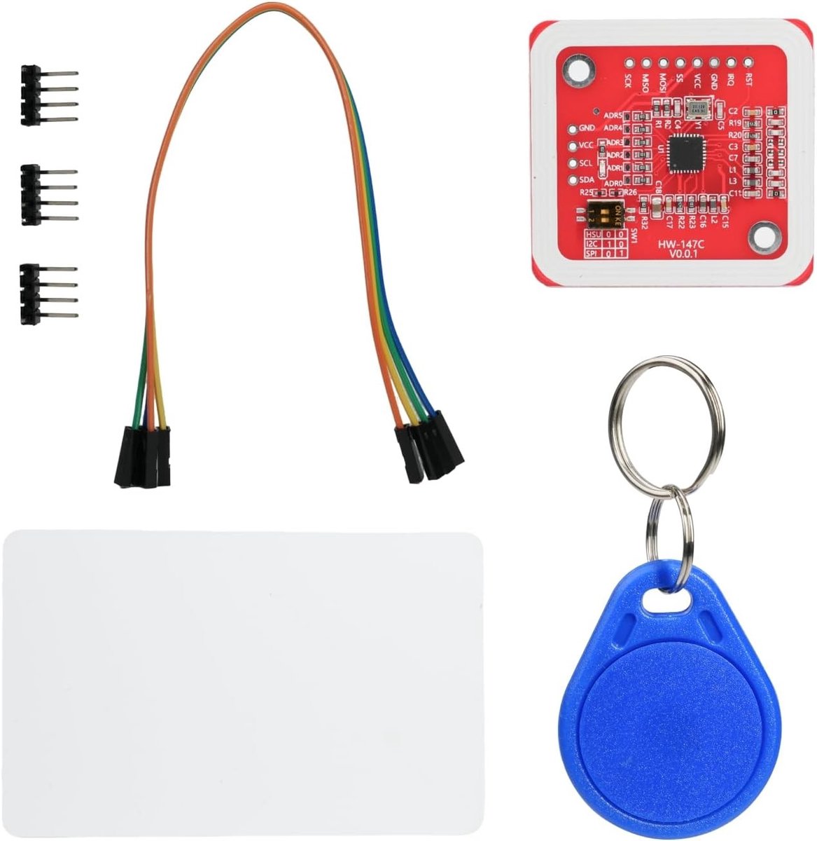 NFC RFID Module voor Arduino, ESP32 en Raspberry Pi - SPI, I2C en UART Interfaces voor Elektronische Projecten en Lezers