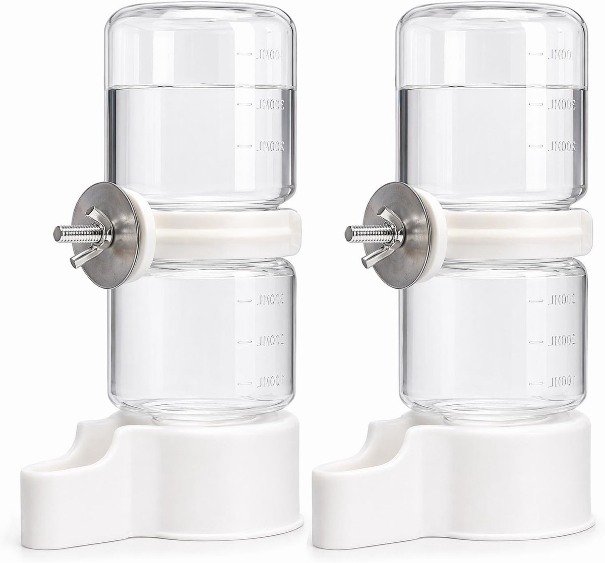 Automatische Drinkbak voor Vogelkooi - Transparant - Compact - Waterdispenser voor Parkieten en Kleine Vogels