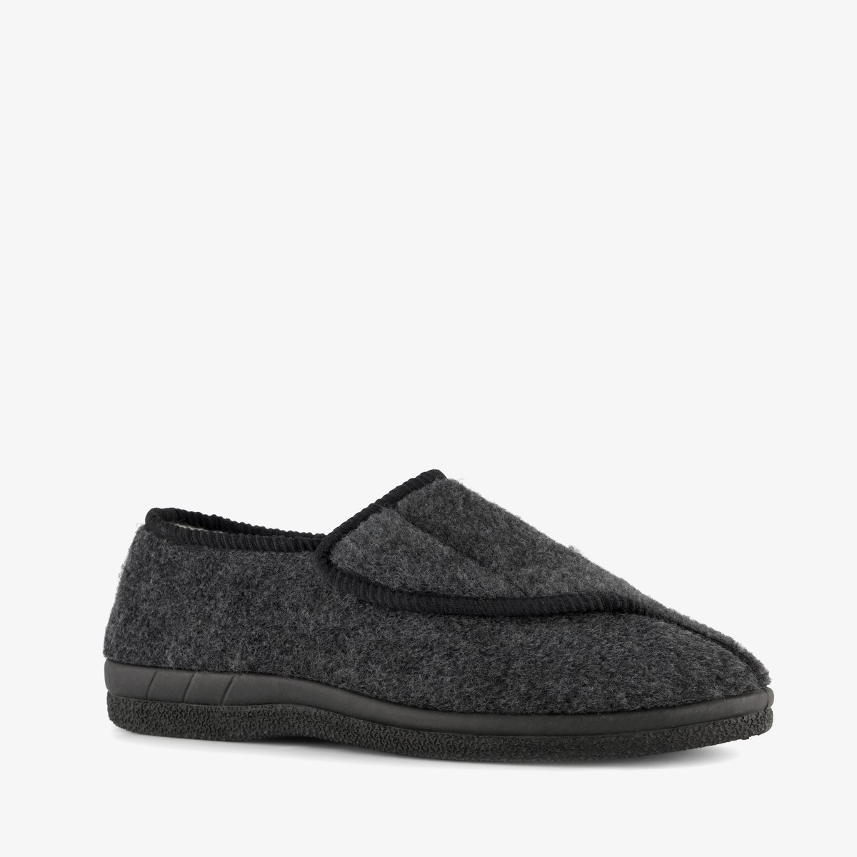 Thu!s heren pantoffels zwart - Maat 45 - Sloffen
